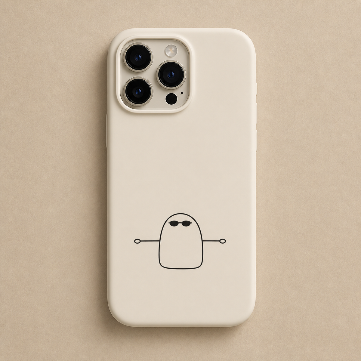 Cover panna con omino stilizzato