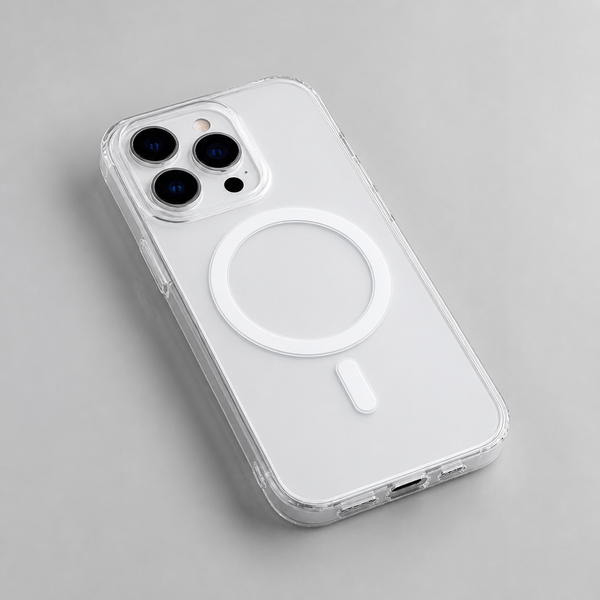 Cover trasparente con anello MagSafe