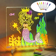 LED Acrylic Note Board