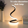 Modern Spiral LED Desk Lamp