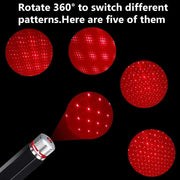 Mini USB Star Projector — LED Starry Sky Atmosphere Light for Car, Room & Desktop