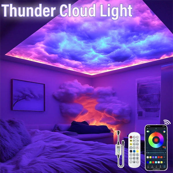 3D Thunder Cloud LED Light Kit