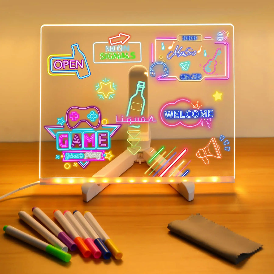 LED Acrylic Note Board