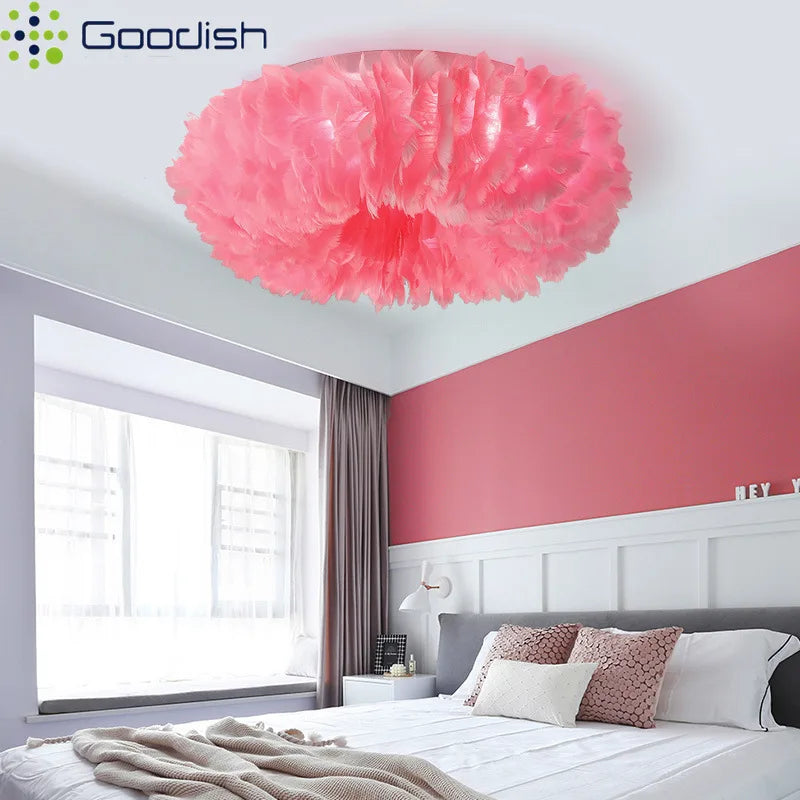Feather Cloud LED Ceiling Light