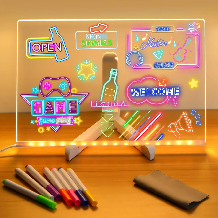LED Acrylic Note Board