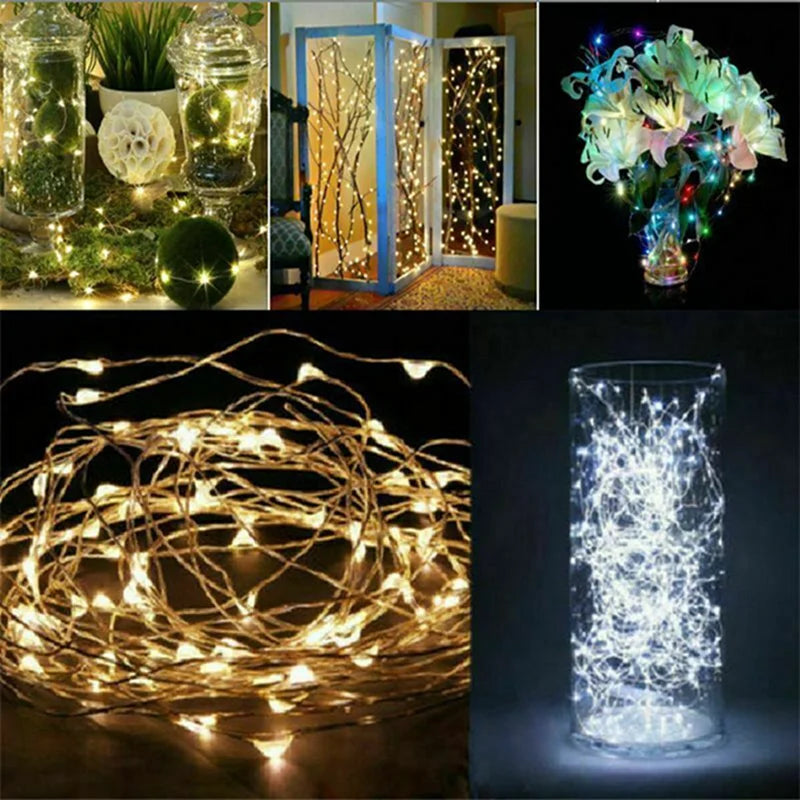 Battery-Powered Fairy String Lights