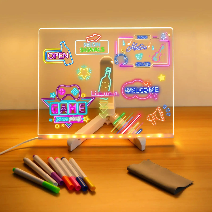 LED Acrylic Note Board