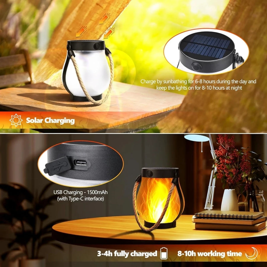 Solar Flame Lantern