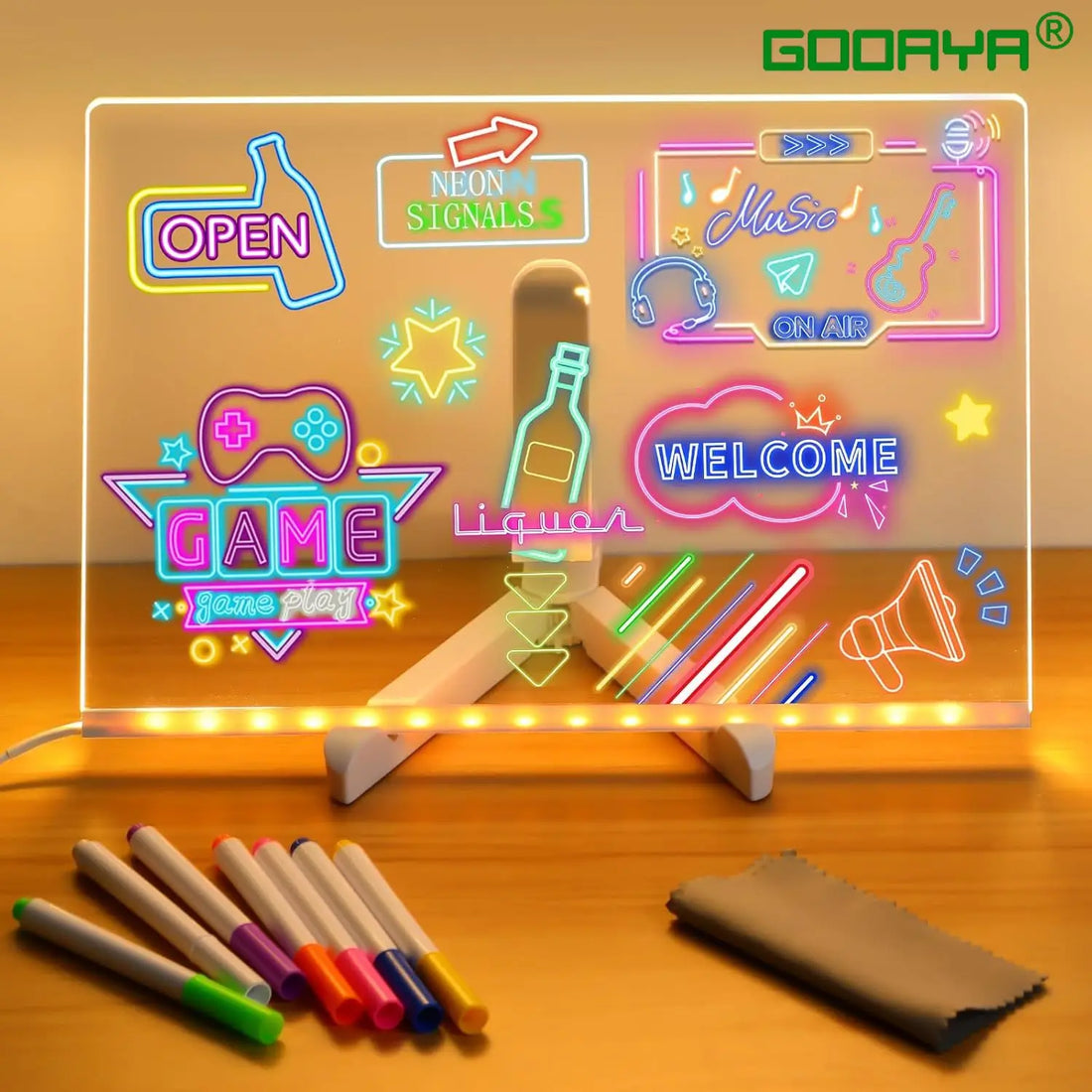 LED Acrylic Note Board