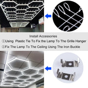 Hexagon Garage Ceiling Lights