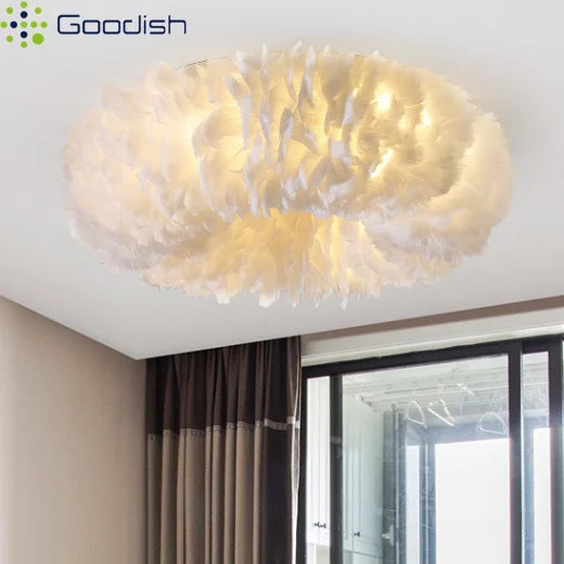Feather Cloud LED Ceiling Light