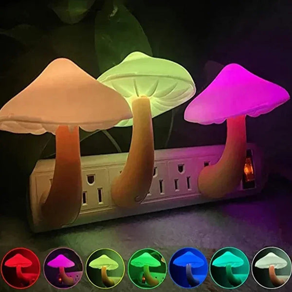 Mushroom Sensor Night Light