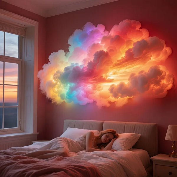DIY Cloud Ceiling Light