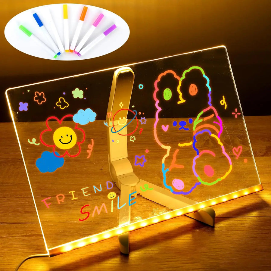 LED Acrylic Note Board