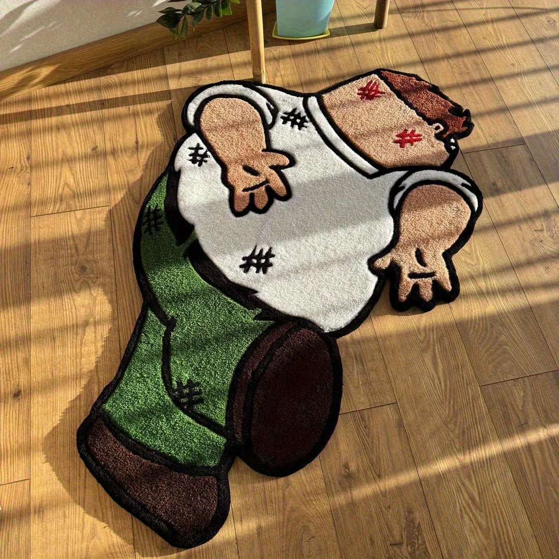 Cartoon Character Accent Rug