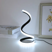 Modern Spiral LED Desk Lamp
