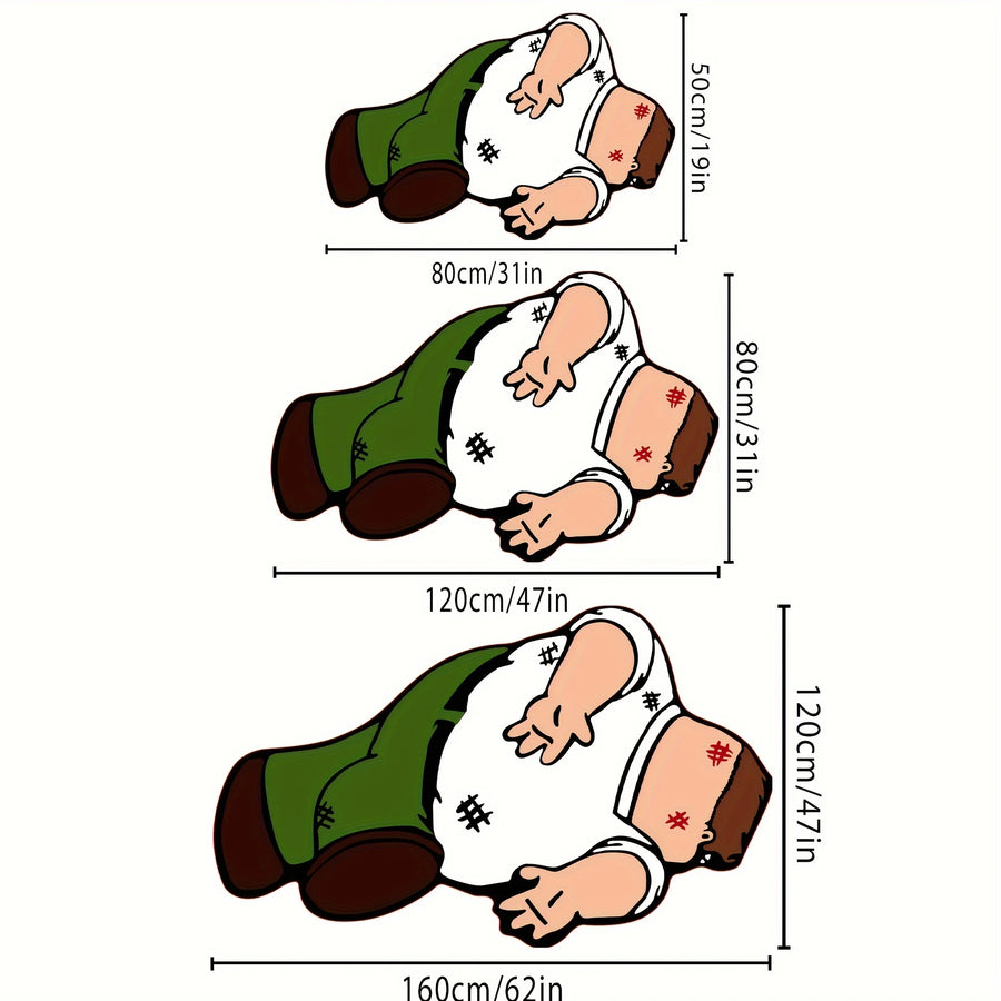 Cartoon Character Accent Rug