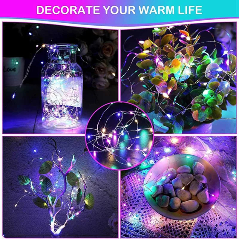 Battery-Powered Fairy String Lights