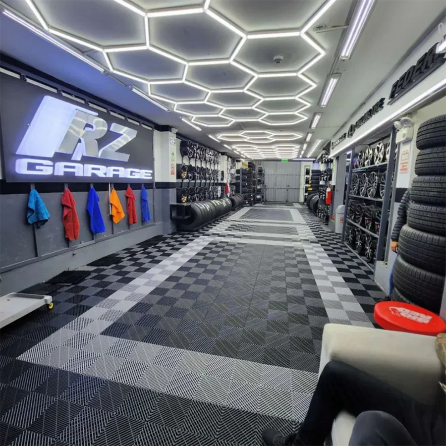 Hexagon Garage Ceiling Lights