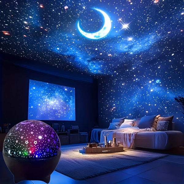 Starry Sky Moon Projector