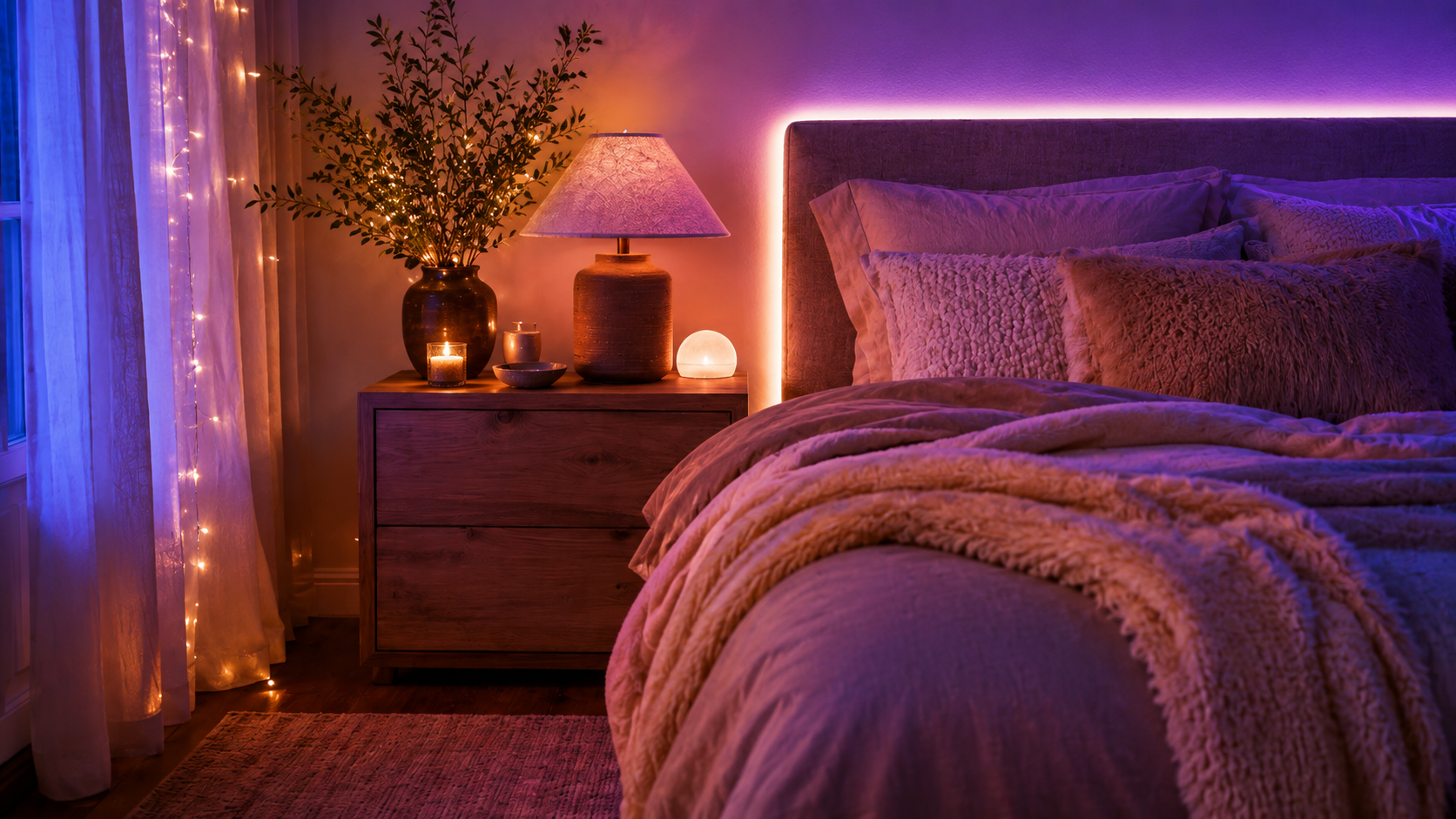 ComfyAF bedroom lifestyle